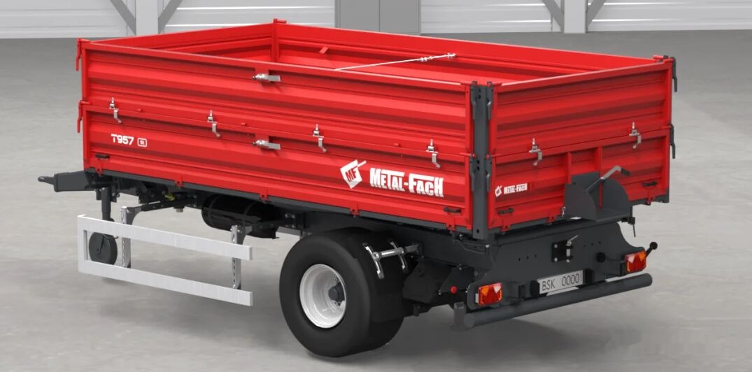 Metal-Fach T957/2 – 7t - 农场拖车:图1 Metal-Fach T957/2 – 7t - 农场拖车:图1