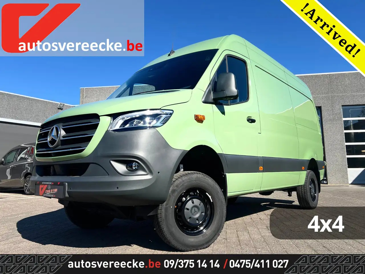 Mercedes-Benz Sprinter 319 L2H2 AWD (58.500€ex) 360CAMERA|4X4|2.8t Sle - 无侧窗厢式货车:图1 Mercedes-Benz Sprinter 319 L2H2 AWD (58.500€ex) 360CAMERA|4X4|2.8t Sle - 无侧窗厢式货车:图1