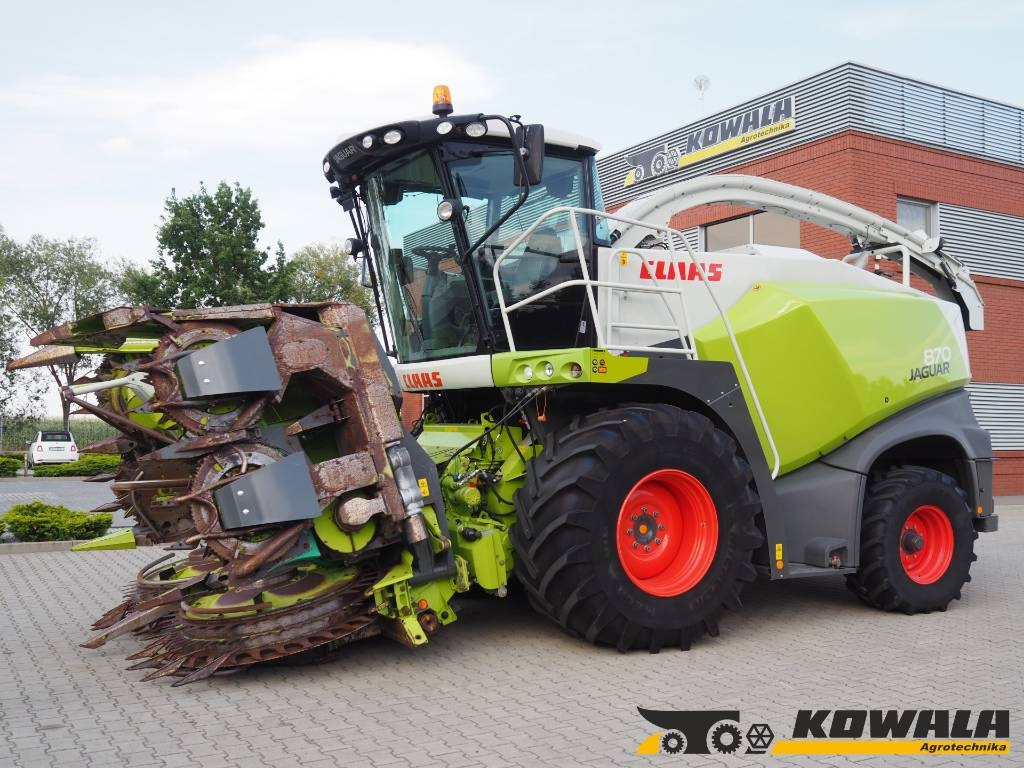 Claas Jaguar 870 + Orbis 600 SD - 饲料收割机:图1 Claas Jaguar 870 + Orbis 600 SD - 饲料收割机:图1