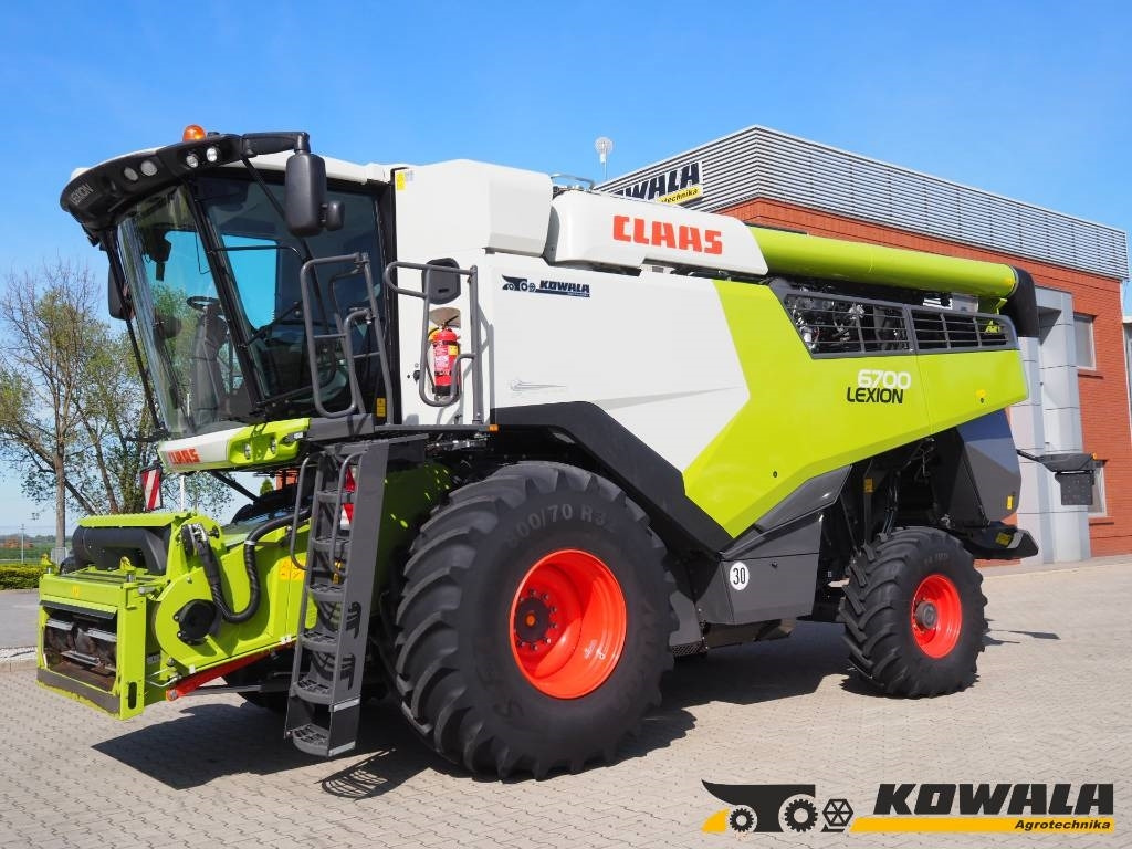 Claas Lexion 6700 + V770 - 联合收割机:图1 Claas Lexion 6700 + V770 - 联合收割机:图1