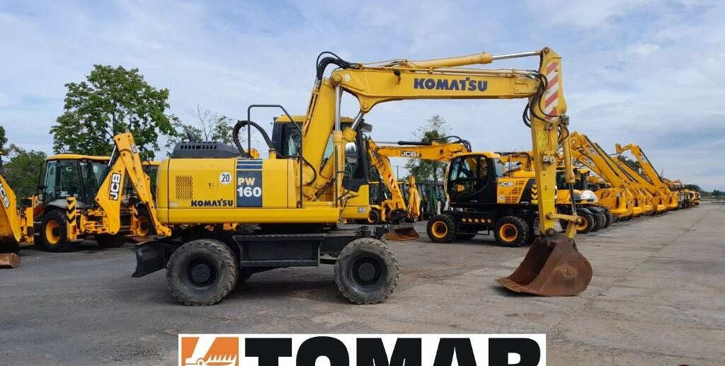 Komatsu PW 160-7 - 轮式挖掘机:图1 Komatsu PW 160-7 - 轮式挖掘机:图1