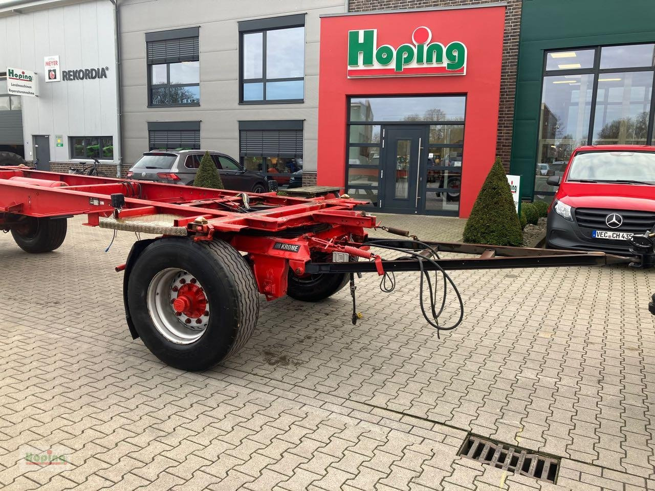 Krone 19000 Laffette ohne Aufbau - 集装箱运输车/ 可拆卸车身的拖车:图2 Krone 19000 Laffette ohne Aufbau - 集装箱运输车/ 可拆卸车身的拖车:图2