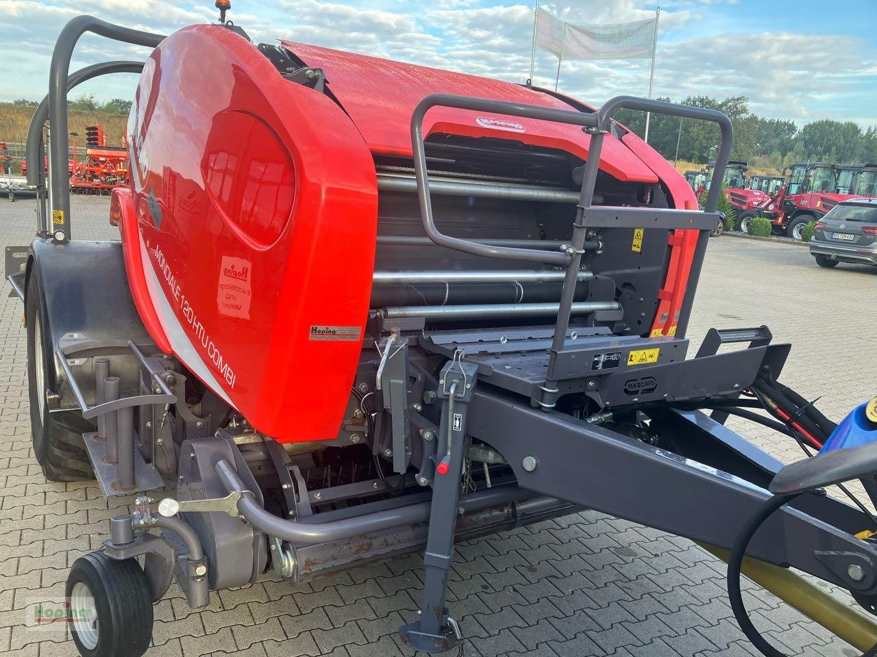 Maschio Mondiale 120 Combi H - 圆形打包机, 包膜机:图5 Maschio Mondiale 120 Combi H - 圆形打包机, 包膜机:图5