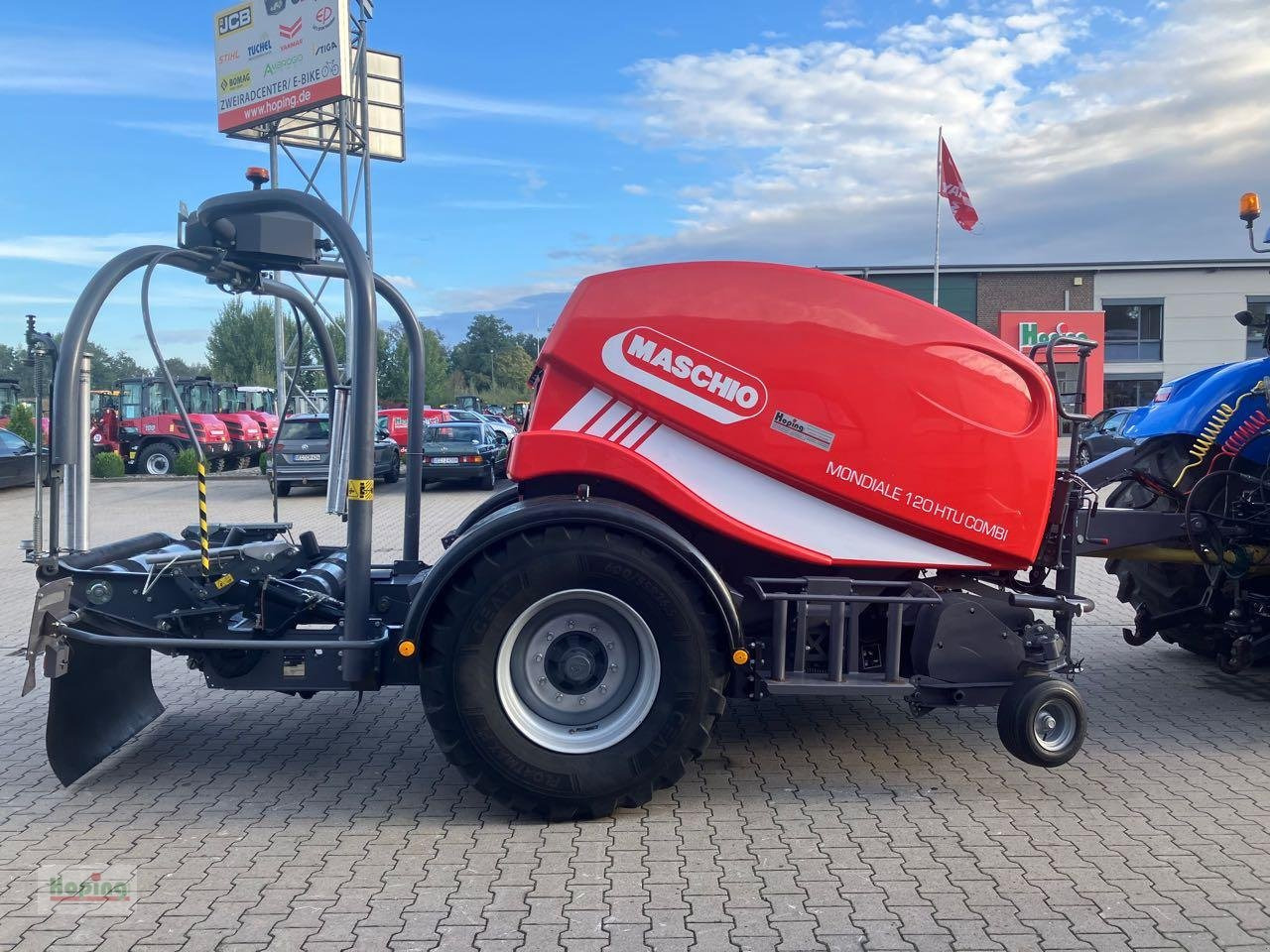 Maschio Mondiale 120 Combi H - 圆形打包机, 包膜机:图4 Maschio Mondiale 120 Combi H - 圆形打包机, 包膜机:图4