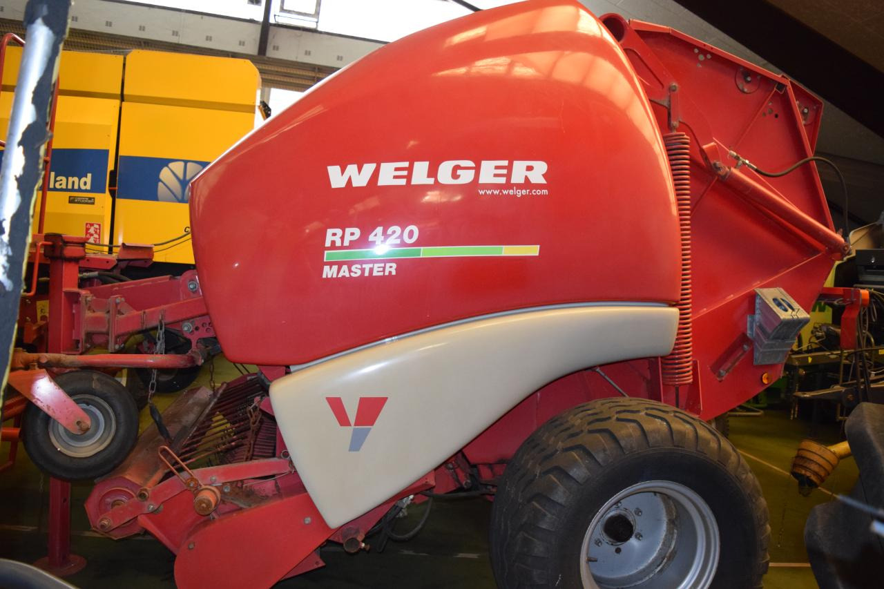 Welger RP 420 Master - 圆形打包机:图1 Welger RP 420 Master - 圆形打包机:图1