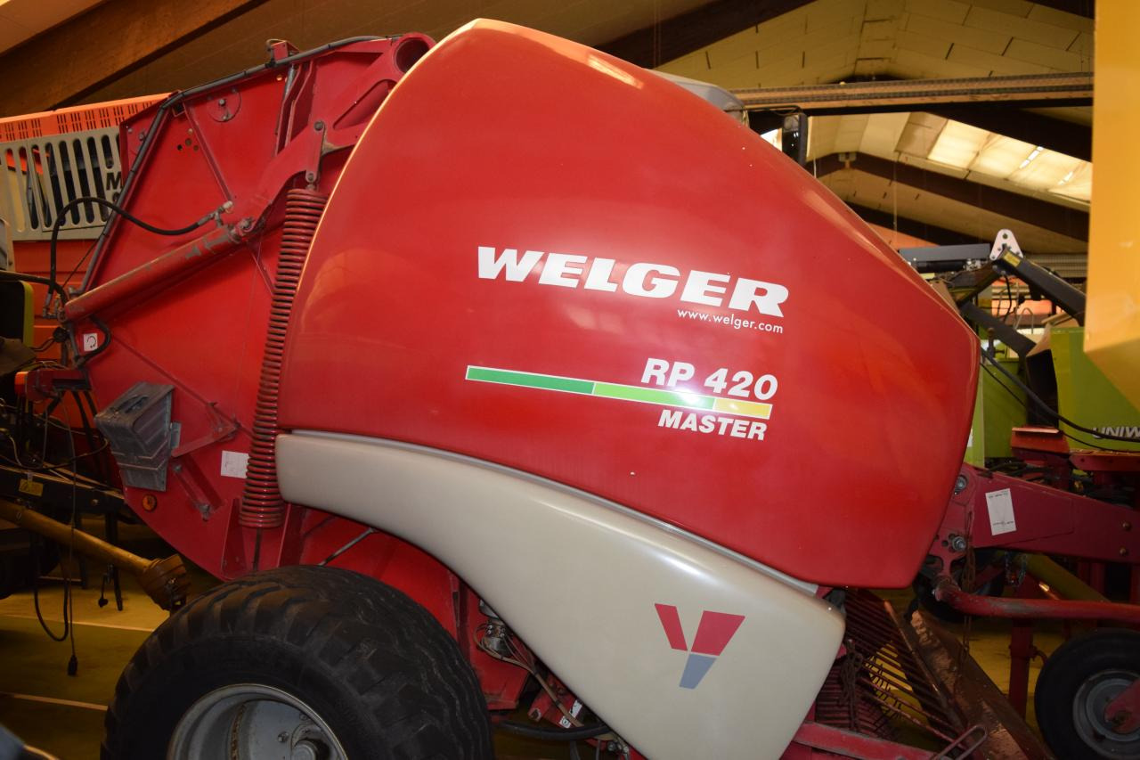 Welger RP 420 Master - 圆形打包机:图2 Welger RP 420 Master - 圆形打包机:图2