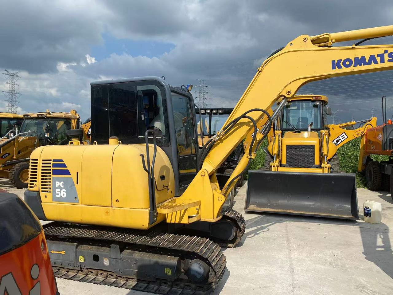 KOMATSU PC56-7 - 小型挖掘机:图3 KOMATSU PC56-7 - 小型挖掘机:图3