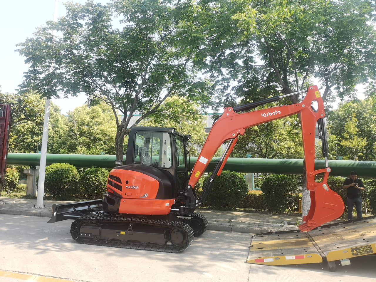 KUBOTA KX163-5 - 小型挖掘机:图2 KUBOTA KX163-5 - 小型挖掘机:图2