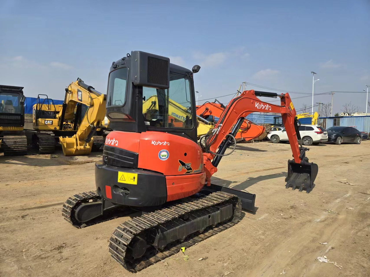 KUBOTA U35 - 小型挖掘机:图5 KUBOTA U35 - 小型挖掘机:图5