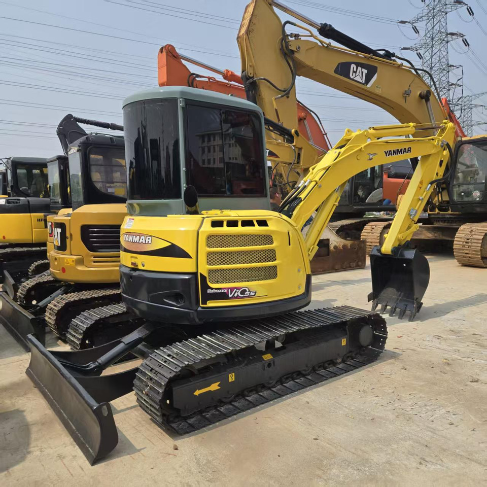 Yanmar Vio55 - 小型挖掘机:图1 Yanmar Vio55 - 小型挖掘机:图1