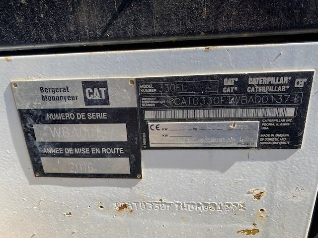 履带式挖掘机 CAT 330 F:图20 履带式挖掘机 CAT 330 F:图20