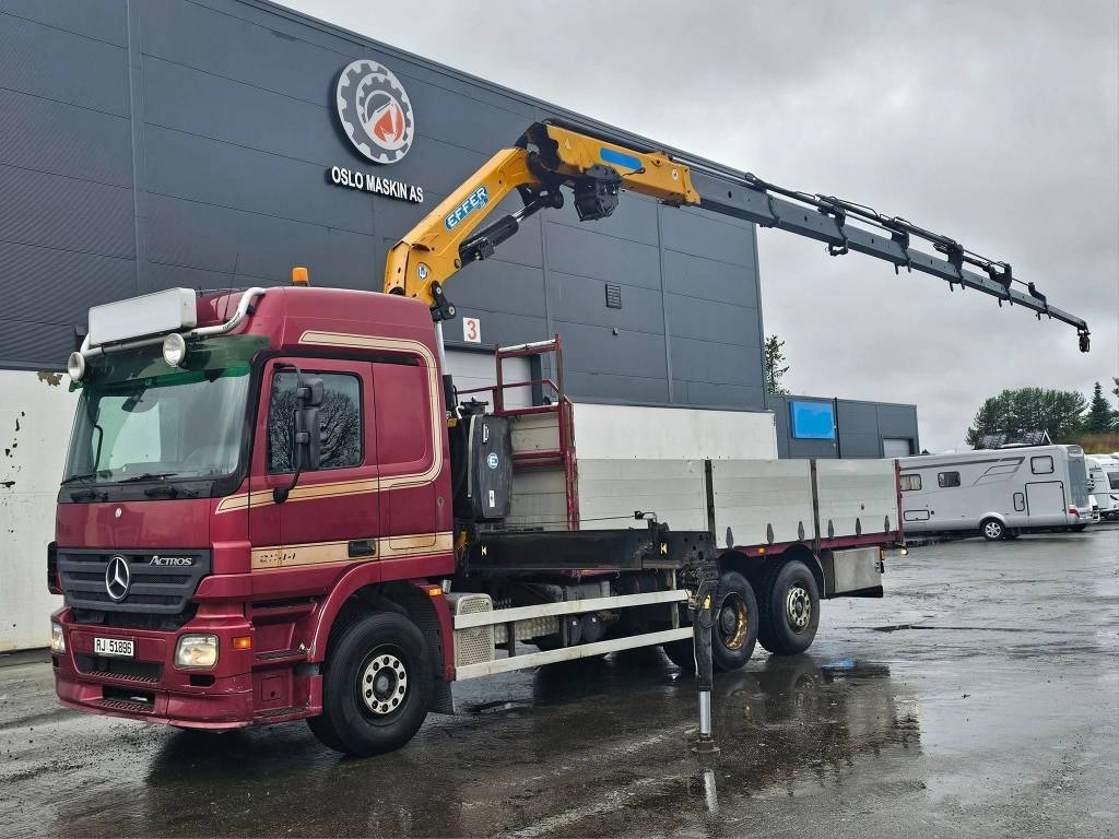 Mercedes-Benz Actros 2544 - 起重车:图1 Mercedes-Benz Actros 2544 - 起重车:图1