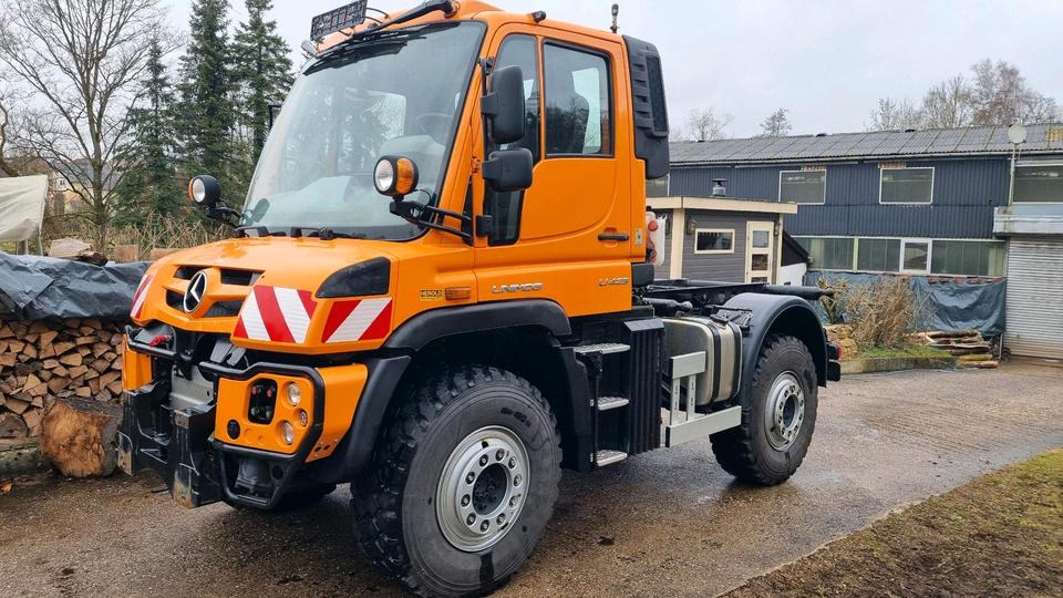 栏板式/ 平板卡车, 市政/ 专用车辆 Unimog 423 405 Mercedes-Benz U423 EAS Kipper UGN UGE：图1