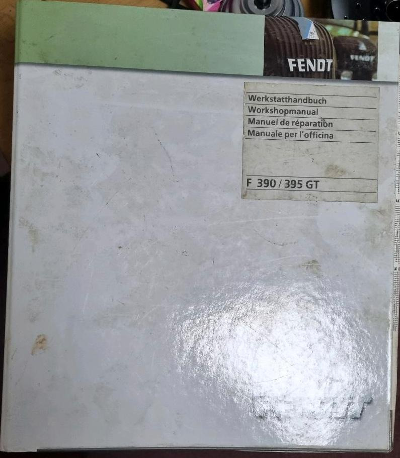 Werkstatthandbuch Fendt GT 395 390 Geräteträger - 通用零件 适用于 市政/ 专用车辆:图1 Werkstatthandbuch Fendt GT 395 390 Geräteträger - 通用零件 适用于 市政/ 专用车辆:图1