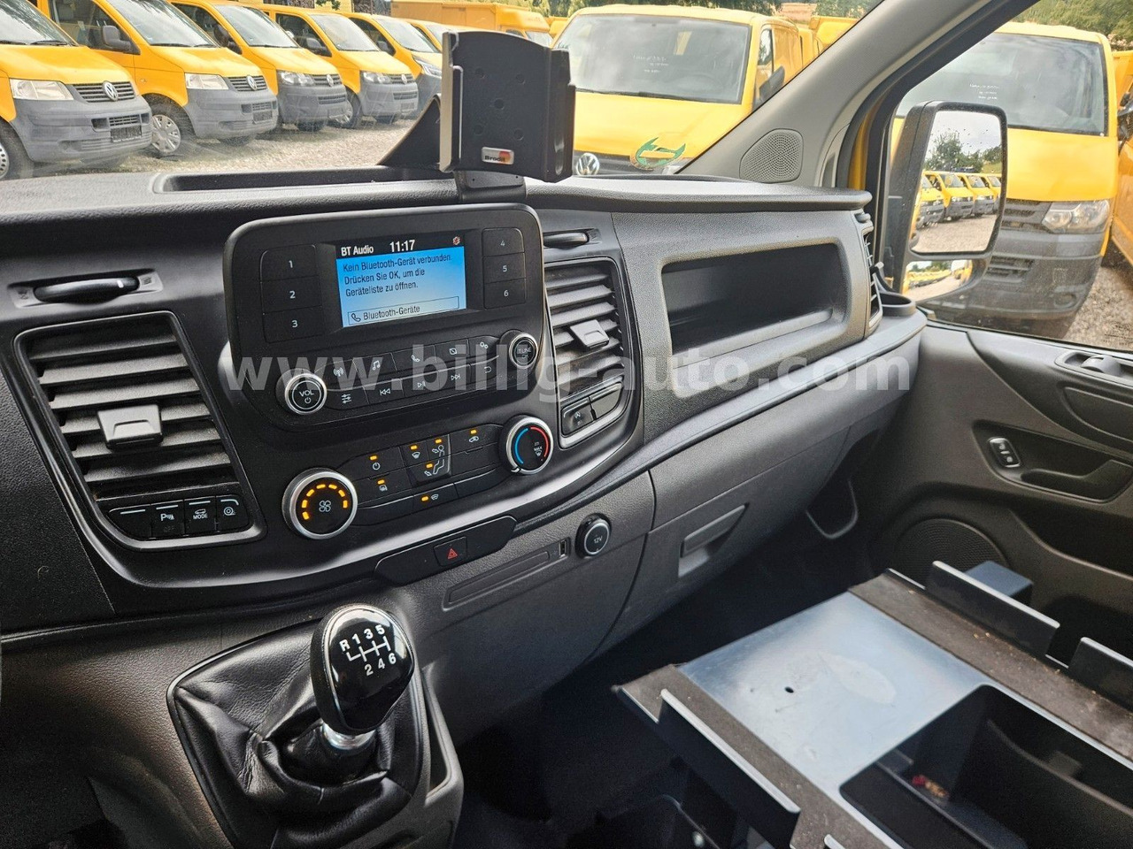 无侧窗厢式货车 Ford Transit Custom 2xSchiebetüre 1.Hand 280 CAMERA：图12