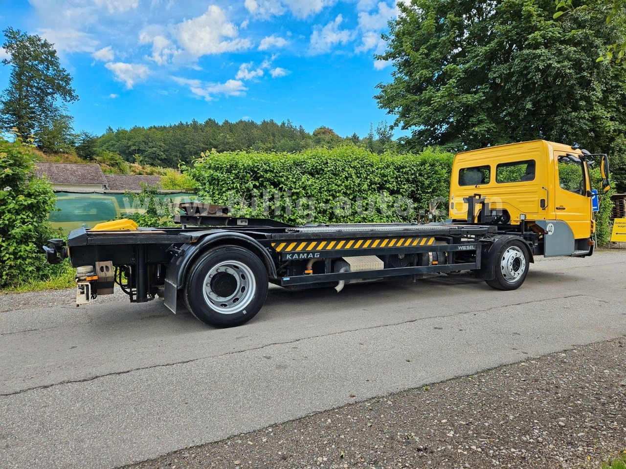 Mercedes-Benz Kamag * WBH 25 * Wiesel * Umsetzer * Sattelkupp. - 驾驶室底盘卡车:图4 Mercedes-Benz Kamag * WBH 25 * Wiesel * Umsetzer * Sattelkupp. - 驾驶室底盘卡车:图4