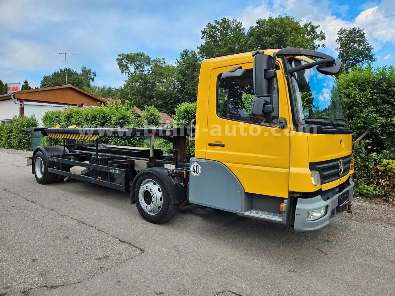 Mercedes-Benz Kamag * WBH 25 * Wiesel * Umsetzer * Sattelkupp. - 集装箱运输车/ 可拆卸车身的卡车:图2 Mercedes-Benz Kamag * WBH 25 * Wiesel * Umsetzer * Sattelkupp. - 集装箱运输车/ 可拆卸车身的卡车:图2
