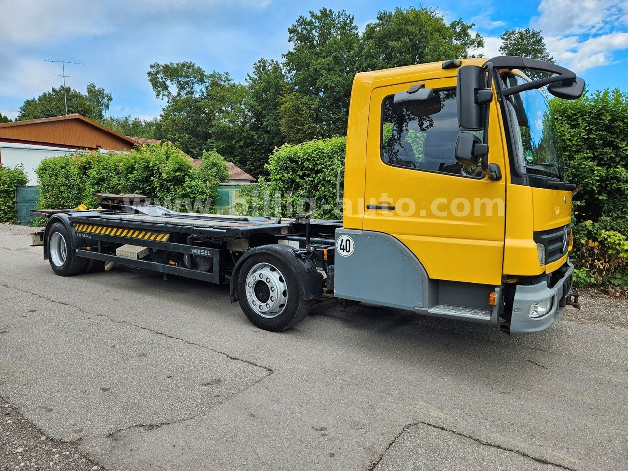 Mercedes-Benz Kamag * WBH 25 * Wiesel * Umsetzer * Sattelkupp. - 驾驶室底盘卡车:图3 Mercedes-Benz Kamag * WBH 25 * Wiesel * Umsetzer * Sattelkupp. - 驾驶室底盘卡车:图3