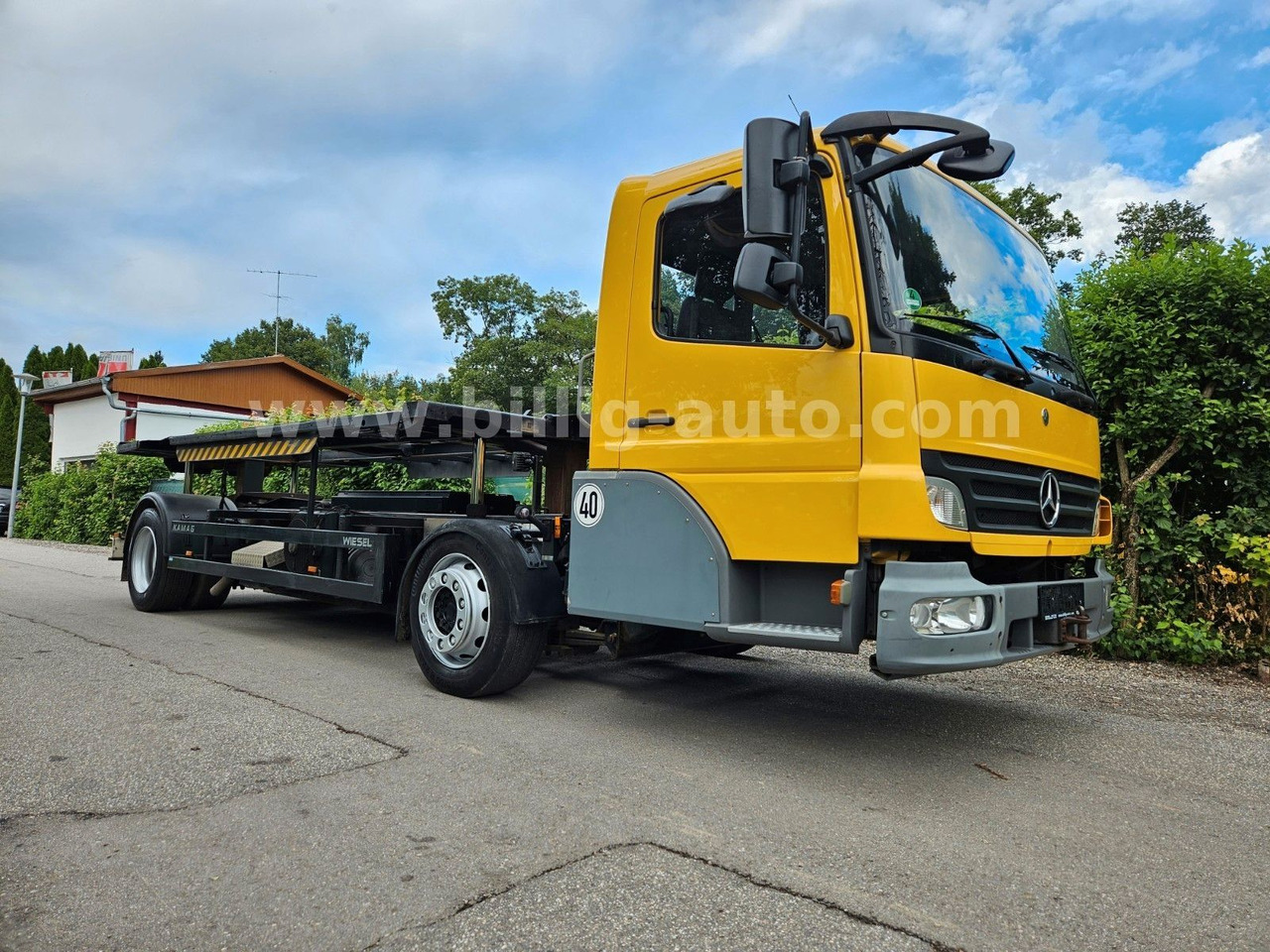 Mercedes-Benz Kamag * WBH 25 * Wiesel * Umsetzer * Sattelkupp. - 集装箱运输车/ 可拆卸车身的卡车:图1 Mercedes-Benz Kamag * WBH 25 * Wiesel * Umsetzer * Sattelkupp. - 集装箱运输车/ 可拆卸车身的卡车:图1