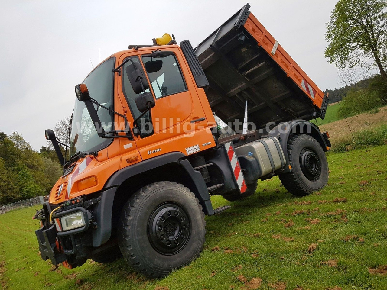 Unimog U400 405/12*HYDROSTAT*VARIOPILOT*Euro4*Kipper - 翻斗车:图1 Unimog U400 405/12*HYDROSTAT*VARIOPILOT*Euro4*Kipper - 翻斗车:图1