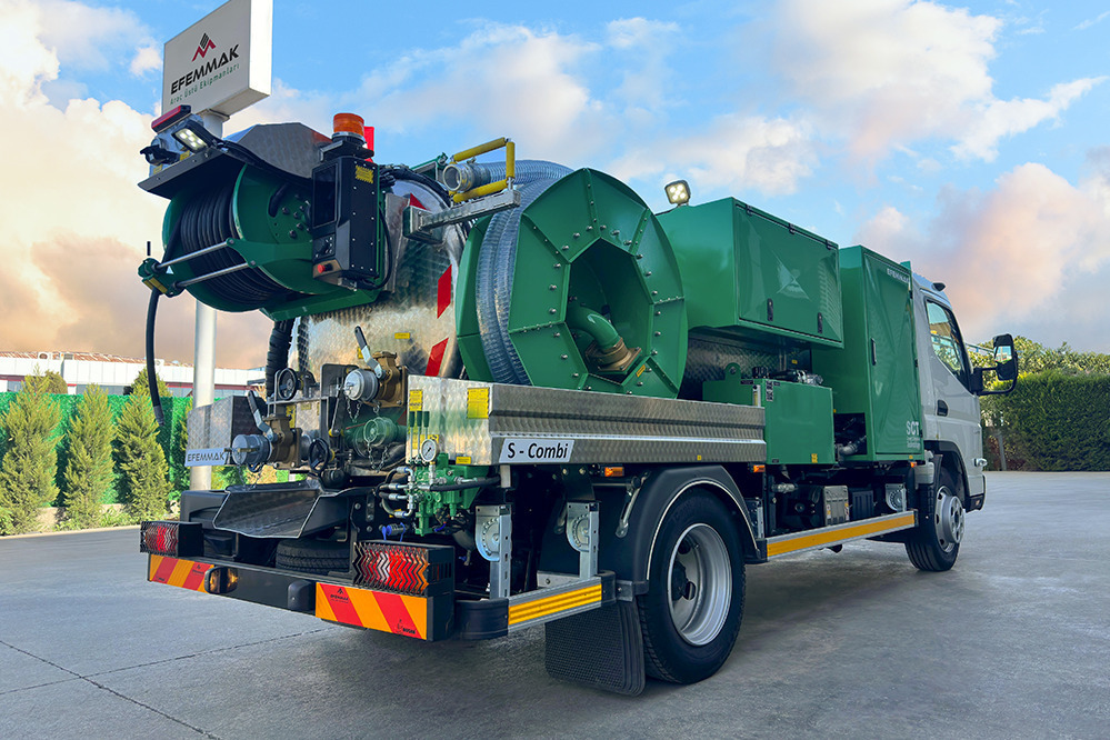 EFEMMAK S-Combi Combined Sewer Jetting And Vacuum Vehicle - 真空车:图3 EFEMMAK S-Combi Combined Sewer Jetting And Vacuum Vehicle - 真空车:图3