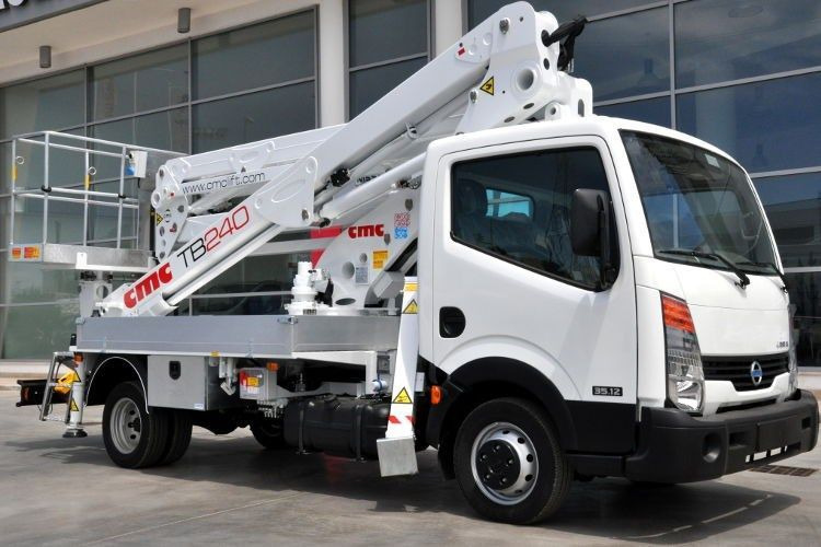 CMC TB240 24 m zamontowany na Nissan Cabstar - 车载空中平台:图1 CMC TB240 24 m zamontowany na Nissan Cabstar - 车载空中平台:图1