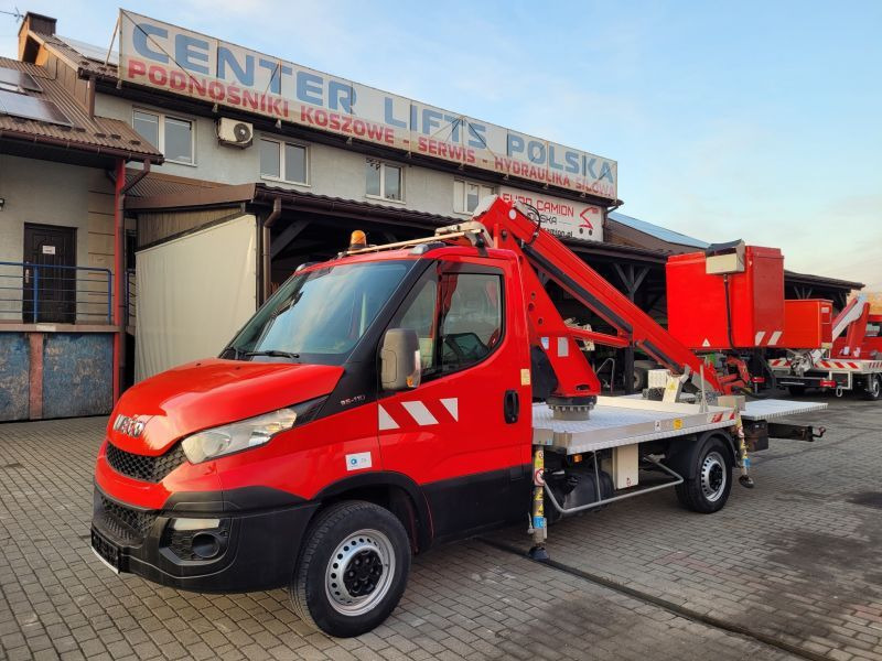 Iveco Daily 35S12 podnośnik koszowy 16 m GSR E169TR bucket truck boom lift - 车载空中平台:图1 Iveco Daily 35S12 podnośnik koszowy 16 m GSR E169TR bucket truck boom lift - 车载空中平台:图1