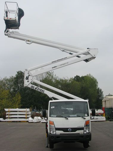 Oil&Steel Snake 2612 Plus podnośnik koszowy 26 m zamontowany na Nissan Cabstar - 车载空中平台:图2 Oil&Steel Snake 2612 Plus podnośnik koszowy 26 m zamontowany na Nissan Cabstar - 车载空中平台:图2