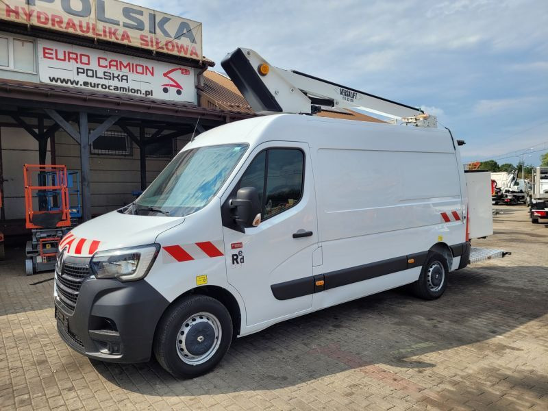 Renault Master podnośnik koszowy 12,5 m Versalift ETL-32-125 bucket truck boom lift - 车载空中平台:图1 Renault Master podnośnik koszowy 12,5 m Versalift ETL-32-125 bucket truck boom lift - 车载空中平台:图1