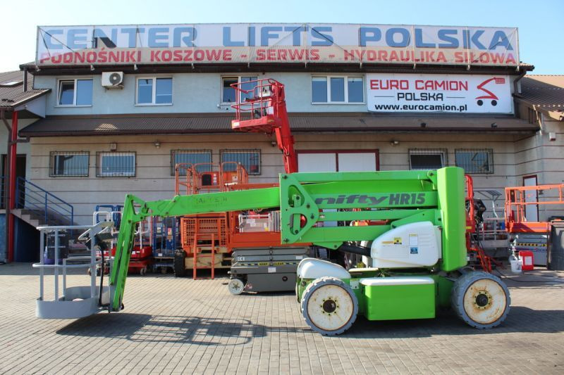Podnośnik koszowy samojezdny Niftylift HR15 NDE bi-energy - 铰接臂:图5 Podnośnik koszowy samojezdny Niftylift HR15 NDE bi-energy - 铰接臂:图5