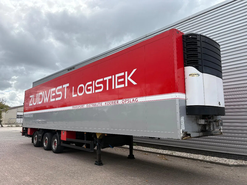 Schmitz Cargobull SKO 24 / SAV ASSEN / DHOLLANDIA 3000 kg / CARRIER MAXIMA 1300 / 1x stuuras / APK - TUV SEPTEMBER 2026 / - 冷藏半拖车:图1 Schmitz Cargobull SKO 24 / SAV ASSEN / DHOLLANDIA 3000 kg / CARRIER MAXIMA 1300 / 1x stuuras / APK - TUV SEPTEMBER 2026 / - 冷藏半拖车:图1