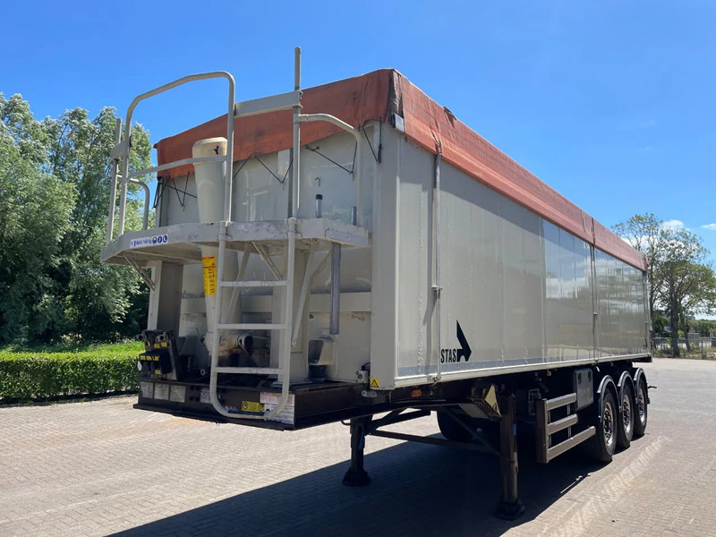 Stas 300 CX / FULL ALUMINIUM / 48M3 / APK - TUV NOVEMBER 2025 / SAF AXLES / DICS BRAKES / RVS FLOOR / - 翻斗半拖车:图2 Stas 300 CX / FULL ALUMINIUM / 48M3 / APK - TUV NOVEMBER 2025 / SAF AXLES / DICS BRAKES / RVS FLOOR / - 翻斗半拖车:图2