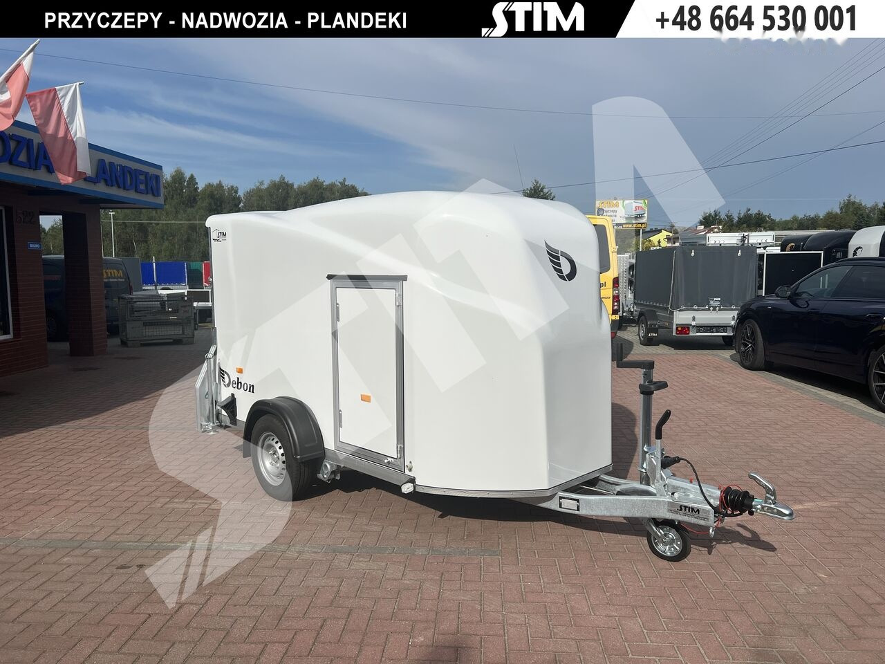 Cheval Liberté Cargo + drzwi boczne - 封闭厢式拖车:图1 Cheval Liberté Cargo + drzwi boczne - 封闭厢式拖车:图1