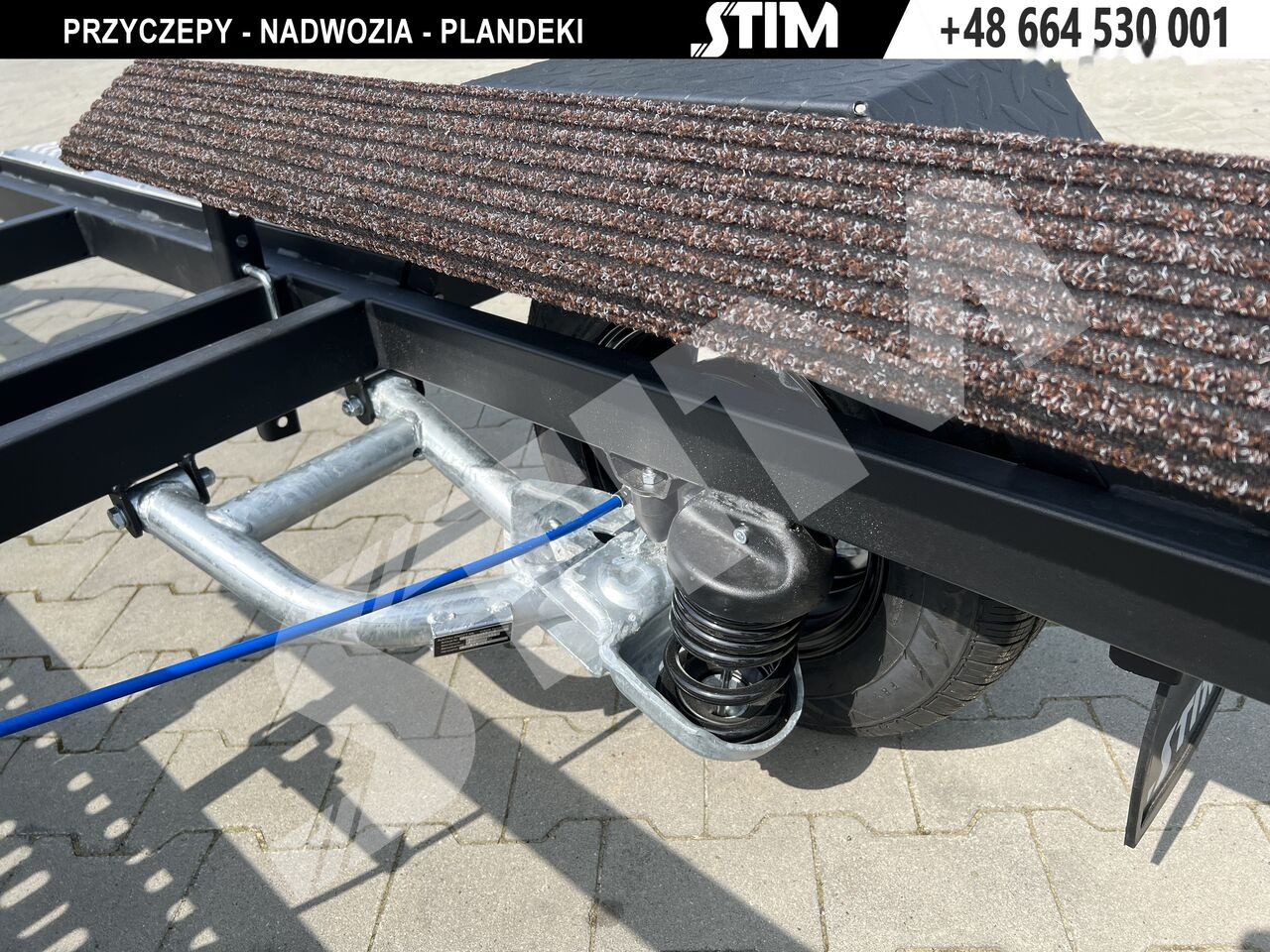 新的 船拖车 Stim L21-SWQ/1300 vr. B 2x skuter lub 2 x quad lub skuter i quad：图15