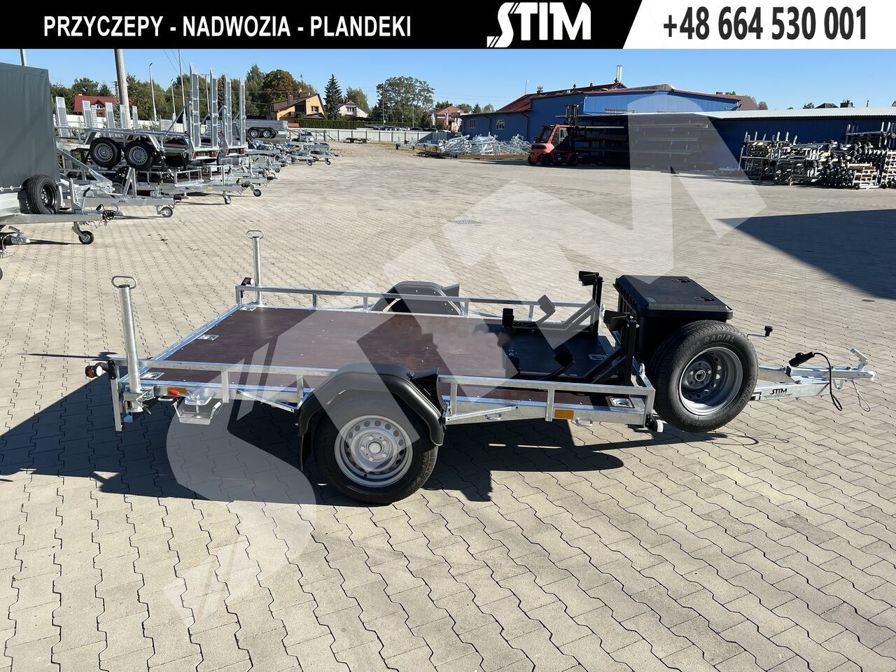 Stim S11-075/2616 Przyczpa pod 2 motocykle - 摩托车拖车:图2 Stim S11-075/2616 Przyczpa pod 2 motocykle - 摩托车拖车:图2