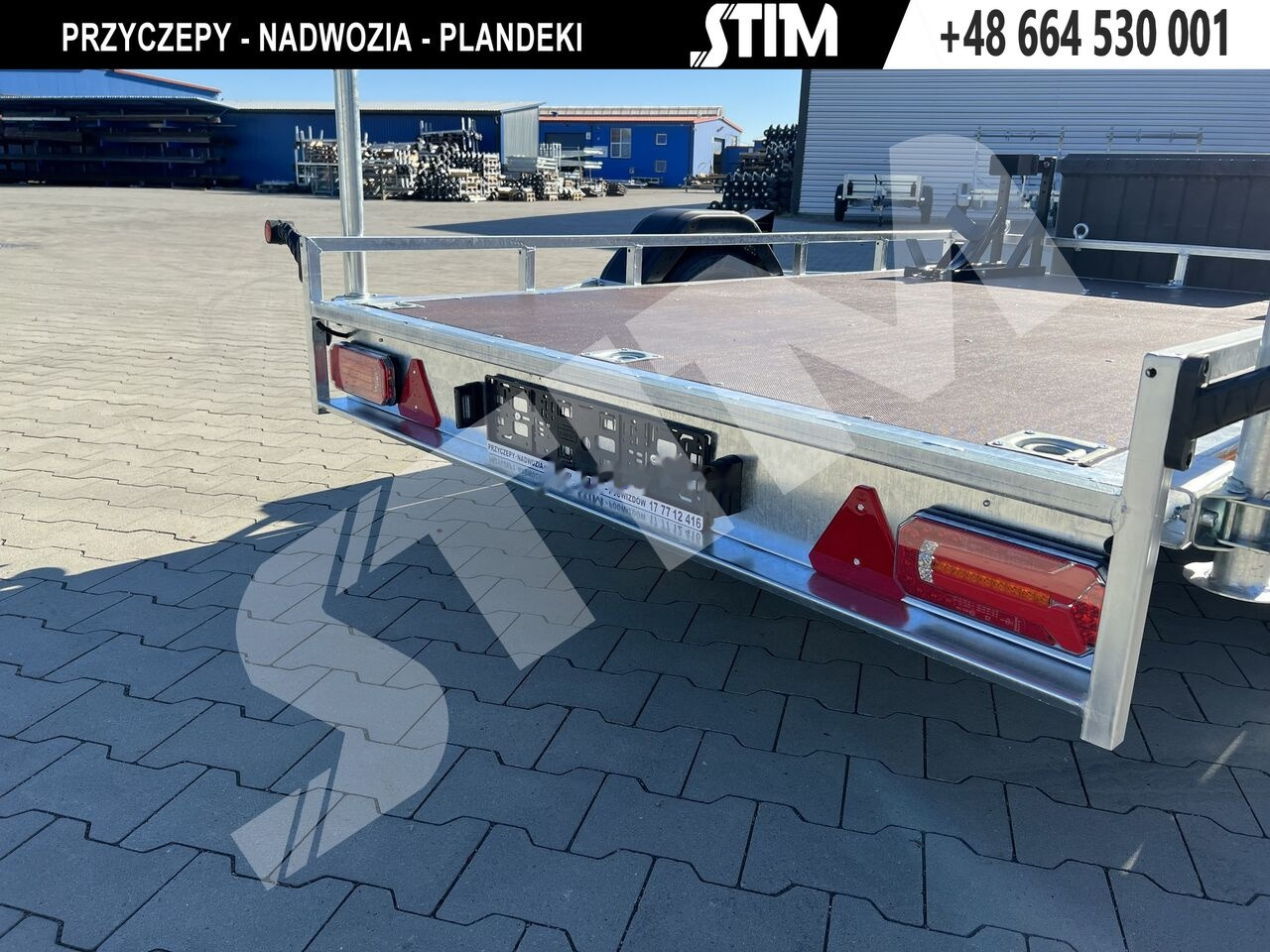 Stim S11-075/2616 Przyczpa pod 2 motocykle - 摩托车拖车:图4 Stim S11-075/2616 Przyczpa pod 2 motocykle - 摩托车拖车:图4