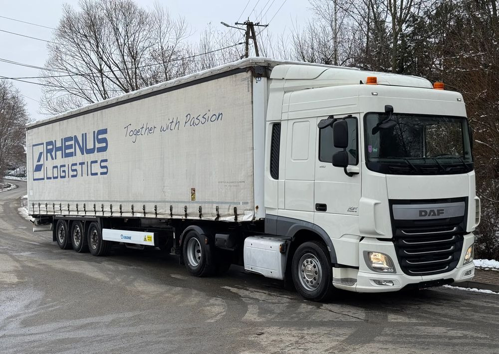 DAF * Zestaw * DAF 106 Euro 6 + Naczepa Krone * Bardzo Dobry Stan - 牵引车, 侧帘半拖车:图2 DAF * Zestaw * DAF 106 Euro 6 + Naczepa Krone * Bardzo Dobry Stan - 牵引车, 侧帘半拖车:图2