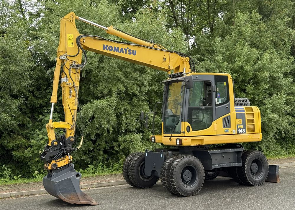 Komatsu * Komatsu PW 148 *ROTOTILT * Sprowadzona * Stan Perfekcyjny * Koparka Kołowa * - 轮式挖掘机:图1 Komatsu * Komatsu PW 148 *ROTOTILT * Sprowadzona * Stan Perfekcyjny * Koparka Kołowa * - 轮式挖掘机:图1