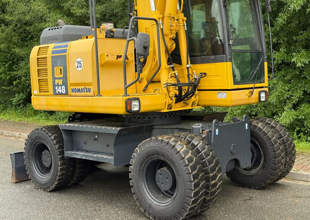 Komatsu * Komatsu PW 148 *ROTOTILT * Sprowadzona * Stan Perfekcyjny * Koparka Kołowa * - 轮式挖掘机:图5 Komatsu * Komatsu PW 148 *ROTOTILT * Sprowadzona * Stan Perfekcyjny * Koparka Kołowa * - 轮式挖掘机:图5