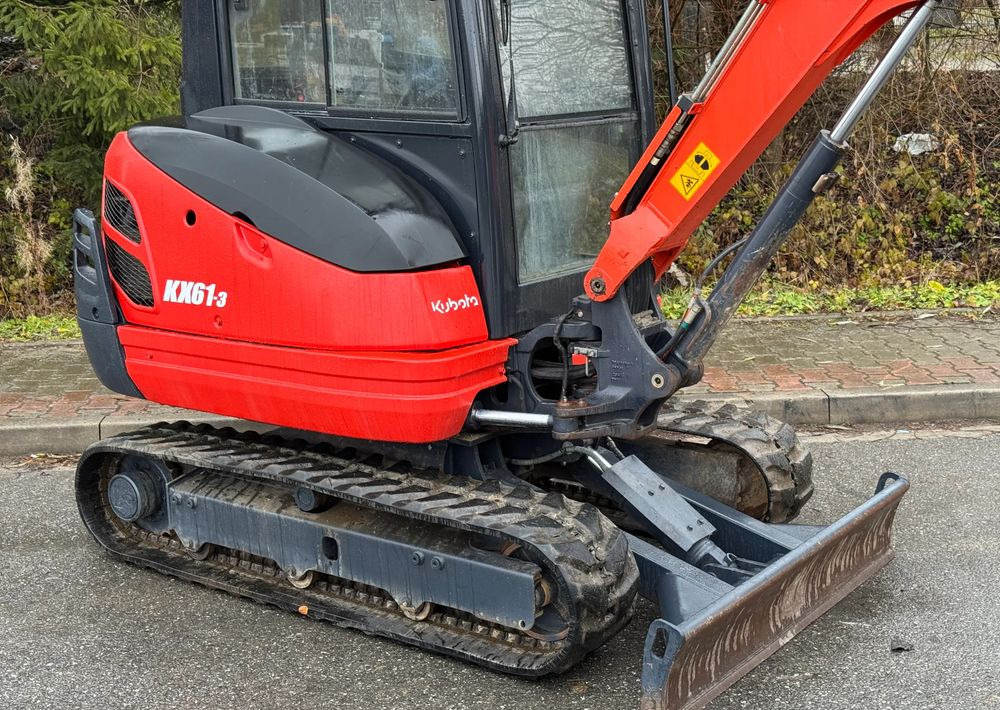 Kubota * Sprowadzona * Minikoparka * Kubota KX61-3 * 2.6 Ton * - 小型挖掘机:图5 Kubota * Sprowadzona * Minikoparka * Kubota KX61-3 * 2.6 Ton * - 小型挖掘机:图5