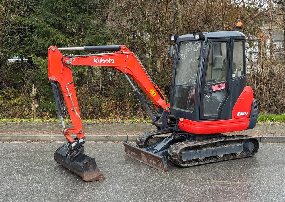 Kubota * Sprowadzona * Minikoparka * Kubota KX61-3 * 2.6 Ton * - 小型挖掘机:图1 Kubota * Sprowadzona * Minikoparka * Kubota KX61-3 * 2.6 Ton * - 小型挖掘机:图1