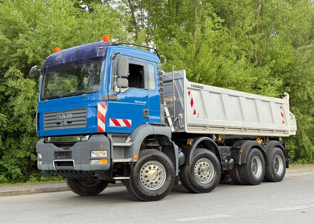 MAN * Kiper Meiller * Wywrotka * 35-440 * MAN TGA 8X4 * Stan Perfekcyjny * - 翻斗车:图3 MAN * Kiper Meiller * Wywrotka * 35-440 * MAN TGA 8X4 * Stan Perfekcyjny * - 翻斗车:图3