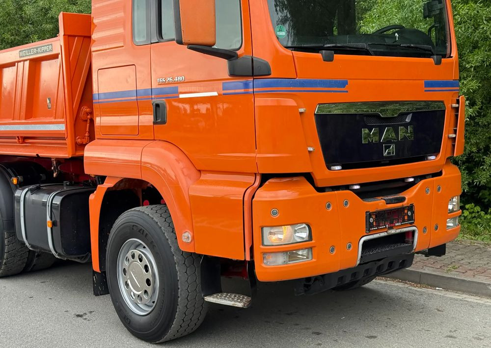 MAN * Kiper * Wywrotka * 26-480 * MAN TGS 6x4 Bordmatic * Zastaw Tandem Niskopodwozie * Stan Perfekcyjny * - 翻斗车:图4 MAN * Kiper * Wywrotka * 26-480 * MAN TGS 6x4 Bordmatic * Zastaw Tandem Niskopodwozie * Stan Perfekcyjny * - 翻斗车:图4