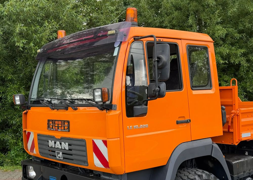MAN * MAN 10-220 * Kiper Wywrotka Meiller * 4x4 * Zimowe Utrzymanie * Unimog * - 翻斗车:图4 MAN * MAN 10-220 * Kiper Wywrotka Meiller * 4x4 * Zimowe Utrzymanie * Unimog * - 翻斗车:图4