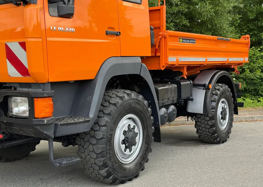MAN * MAN 10-220 * Kiper Wywrotka Meiller * 4x4 * Zimowe Utrzymanie * Unimog * - 翻斗车:图5 MAN * MAN 10-220 * Kiper Wywrotka Meiller * 4x4 * Zimowe Utrzymanie * Unimog * - 翻斗车:图5