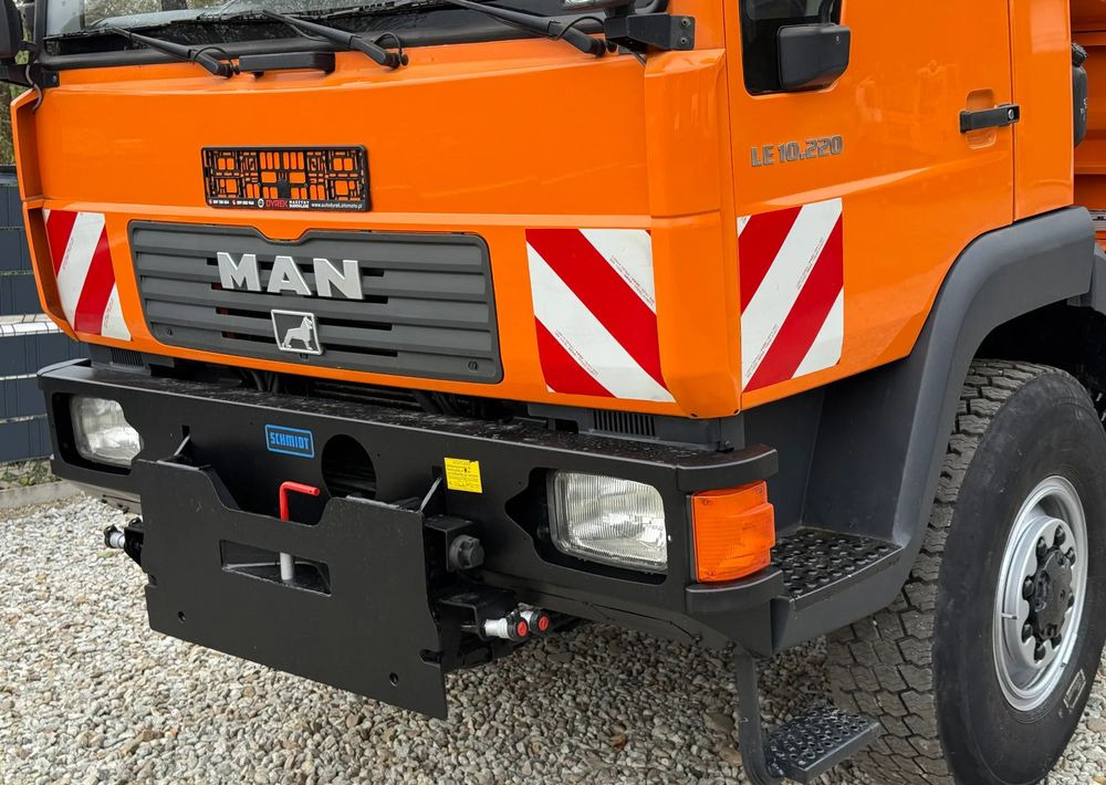 MAN * MAN 10-220 * Wywrotka Kiper Meiller * 4x4 * Zimowe Utrzymanie * Unimog * - 翻斗车:图4 MAN * MAN 10-220 * Wywrotka Kiper Meiller * 4x4 * Zimowe Utrzymanie * Unimog * - 翻斗车:图4