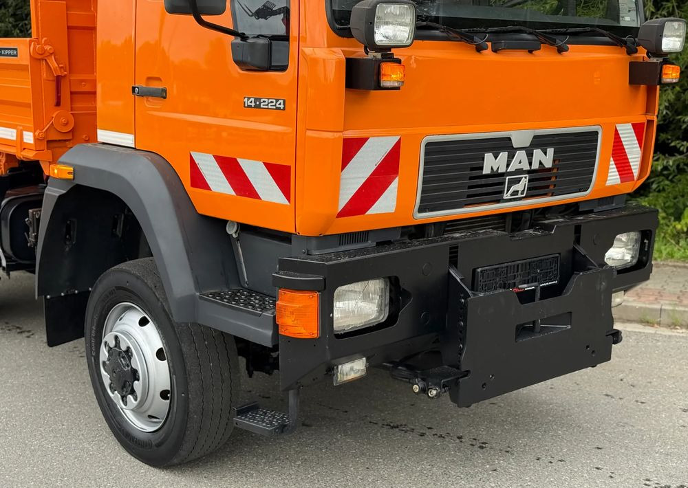 MAN * MAN 14-220 * Kiper Wywrotka Meiller * 4x4 * Zimowe Utrzymanie * Unimog * - 翻斗车:图4 MAN * MAN 14-220 * Kiper Wywrotka Meiller * 4x4 * Zimowe Utrzymanie * Unimog * - 翻斗车:图4