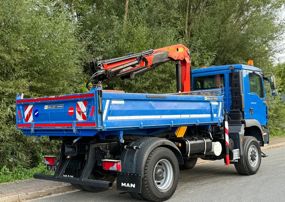 翻斗车 MAN * MAN 18 280 * KIPER WYWROTKA * 4x4 * HDS Palfinger  120 STAN BARDZO DOBRY * Sprowadzony：图10