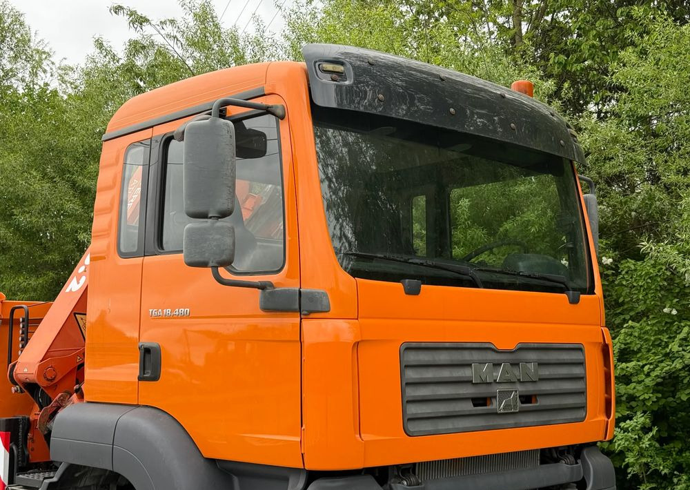 MAN * MAN 18 480 * KIPER WYWROTKA * 4x4 * HDS ATLAS 85* STAN BARDZO DOBRY * Sprowadzony - 翻斗车:图4 MAN * MAN 18 480 * KIPER WYWROTKA * 4x4 * HDS ATLAS 85* STAN BARDZO DOBRY * Sprowadzony - 翻斗车:图4