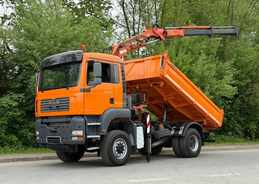 MAN * MAN 18 480 * KIPER WYWROTKA * 4x4 * HDS ATLAS 85* STAN BARDZO DOBRY * Sprowadzony - 翻斗车:图1 MAN * MAN 18 480 * KIPER WYWROTKA * 4x4 * HDS ATLAS 85* STAN BARDZO DOBRY * Sprowadzony - 翻斗车:图1